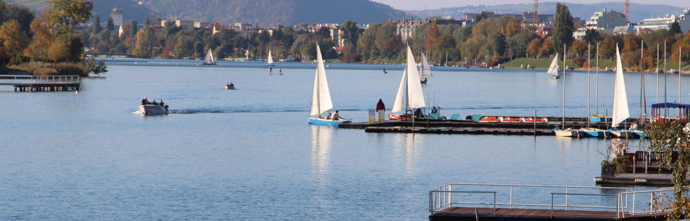 Alte Donau Segelboote