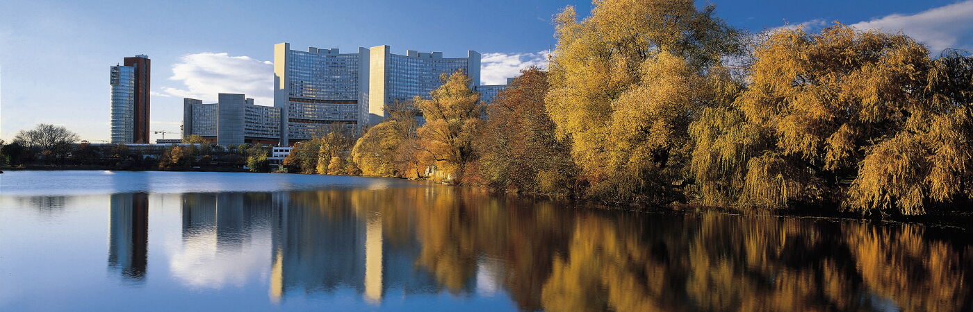 Donau City und Alte Donau