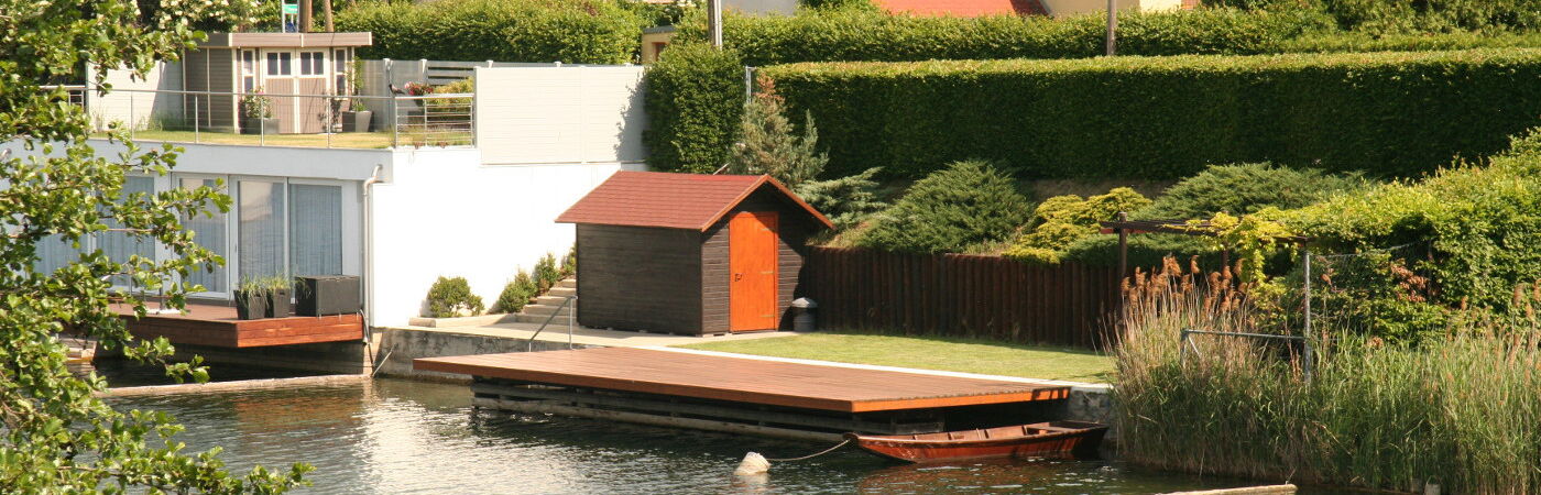 Strand Alte Donau Steg